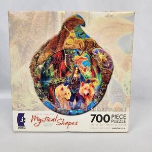 New Sealed Ceaco Mystical Shapes "Dragon Egg" Steve Roberts 700 Pc Puzzle 20x24"